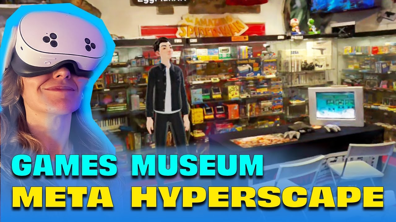 Meta Hyperscape Capture | Games Museum Quest 3 VR #metahyperscape