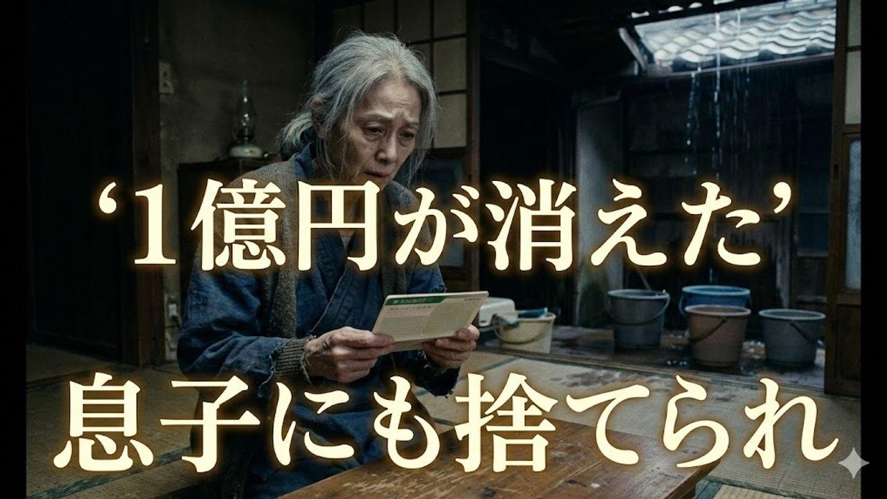 「年金だけで十分」1億円を過信した76歳女性が堕ちた地獄