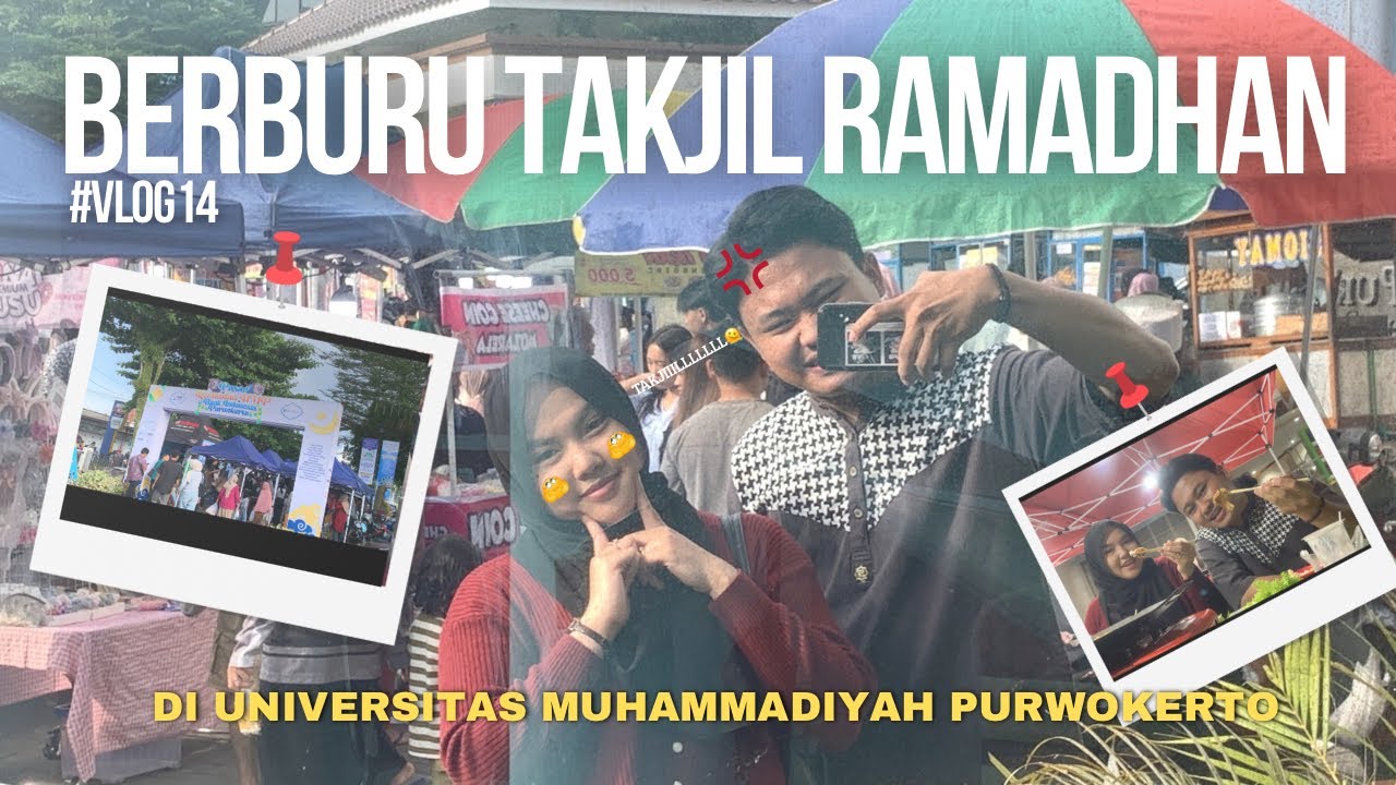 PASAR RAMADHAN UMP‼️Warrrr takjil di kampus wisata jajanan semuanya ada🤩