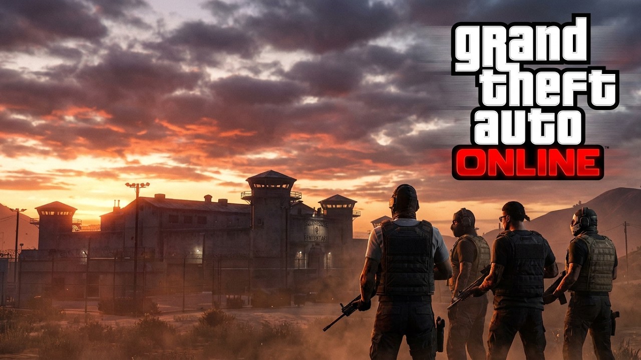 GTA ONLINE - fuga de la prisión, final 3