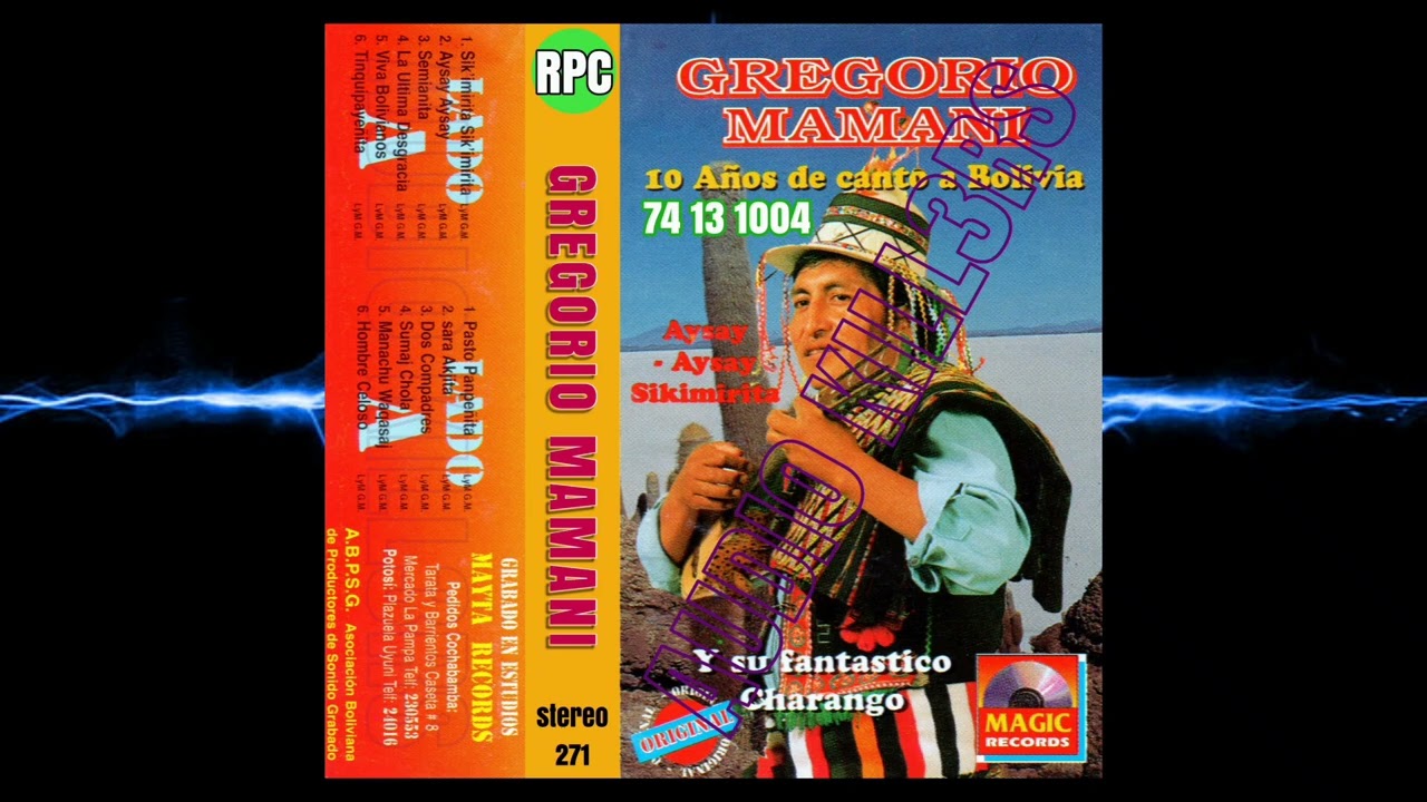 🇧🇴🇧🇴 GREGORIO MAMANI DEL AÑO 1996 EN  MAGIC MATERIAL VERSIÓN ORIGINAL ➡