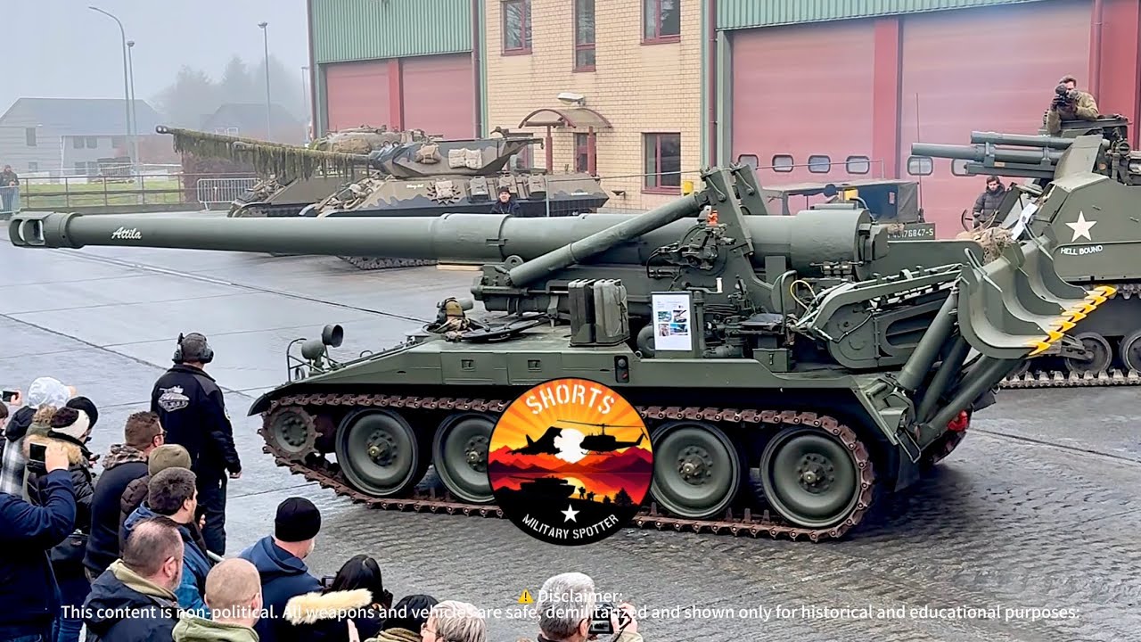 A Cold War Colossus in Motion | M110A2 &ldquo;Atilla&rdquo;
