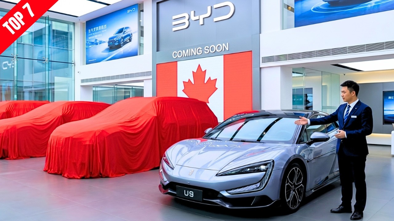 ПОДТВЕРЖДЕНО: модельный ряд BYD для Канады 2026 года &mdash; просто невероятный (Топ-7 автомобилей)