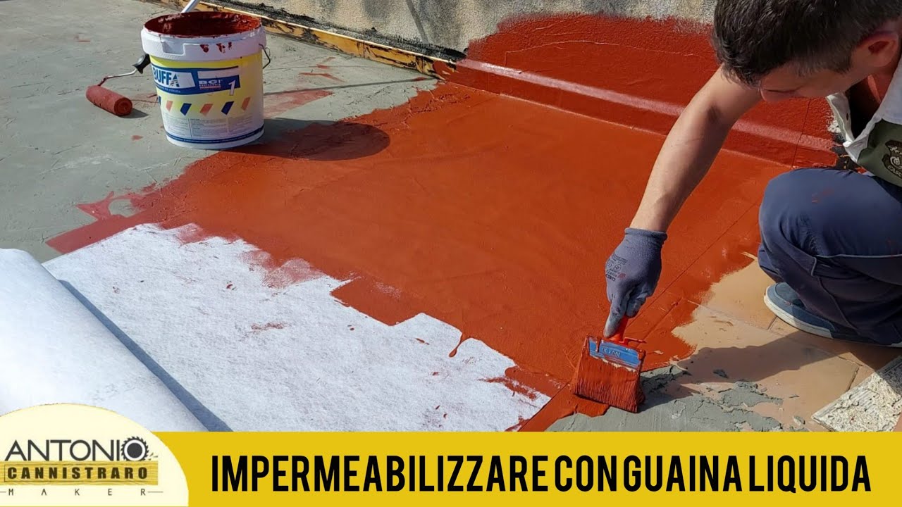 Come impermeabilizzare con guaina liquida