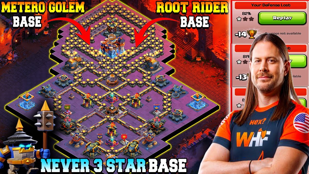 *UPDATED NEW* TOWN HALL 18 TH18 WAR BASE WITH LINK | ANTI METEOR GOLEM BASE TH18 | TH18 LEGEND BASE