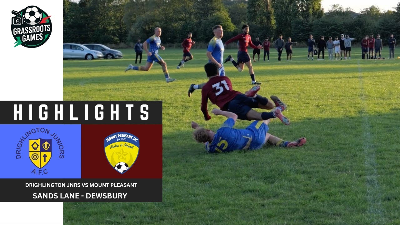 Drighlington Juniors Vs Mount Pleasant