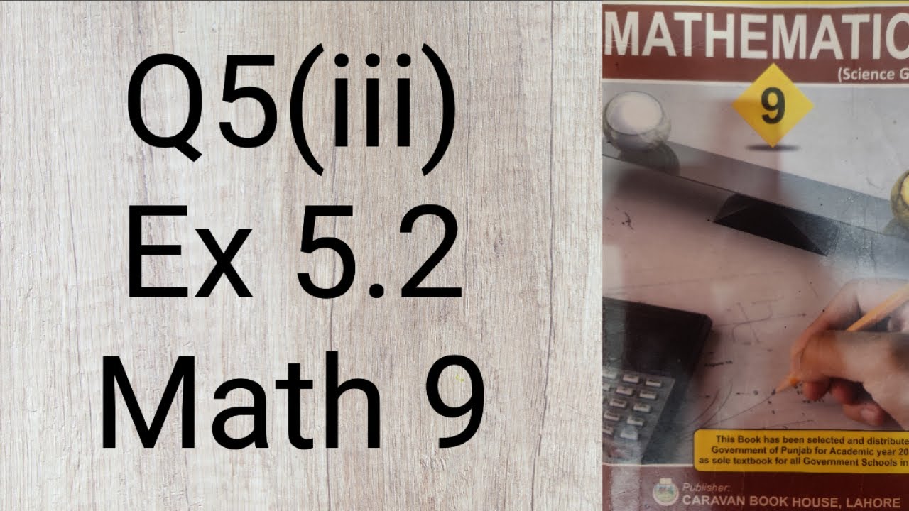 Class 9 Maths Chapter 5 || 9th Class Math Ex 5.2 || Factorization || Q5(iii) || Ocean of Knowledge