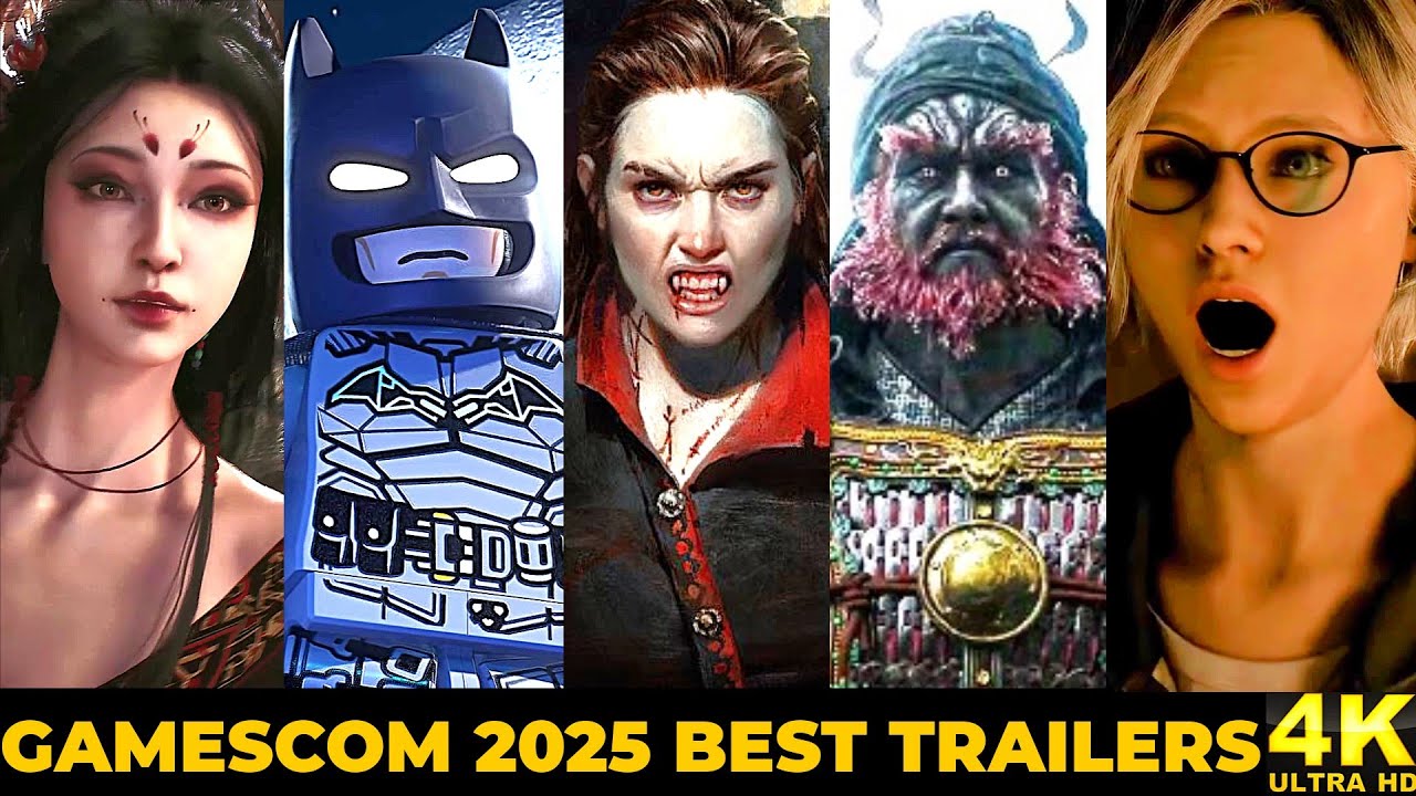 Gamescom 2025 Opening Night Live Best Games Trailers [4K]