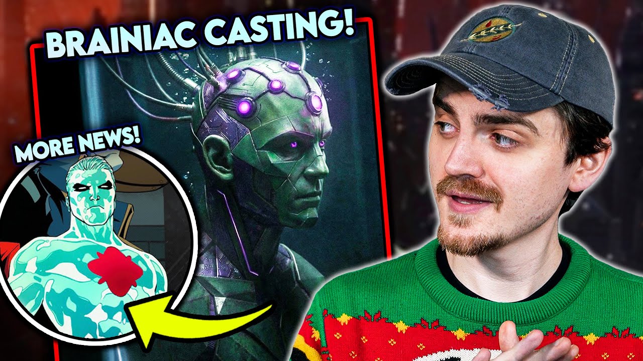 James Gunn Reveals BRAINIAC Casting + Captain Atom in the DCU!