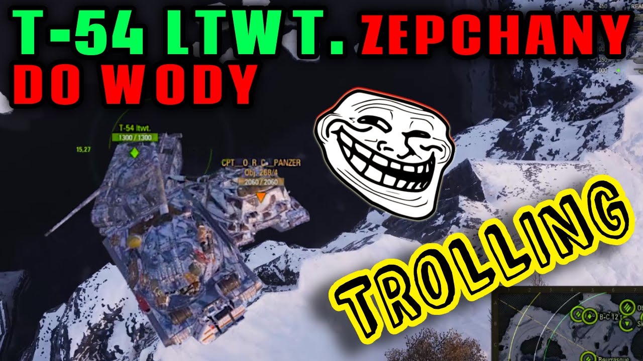 3 topielce w 1 minucie bitwy💦 NewPasztetShow bezradny!! WoT trolling PL