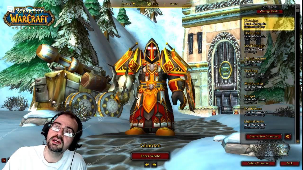 BRD FUN RUN, FULL RUN! Classic WOW...enjoy! DRUID TANK