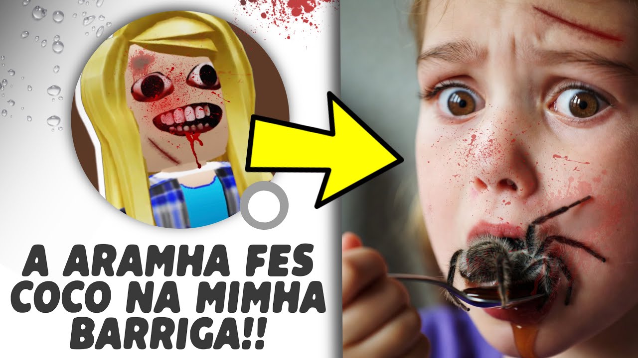 ESTA MENINA ENGOLIU UMA ARANHA POR CULPA DE 35 ROBUX.. MEU DEUS 😰😱