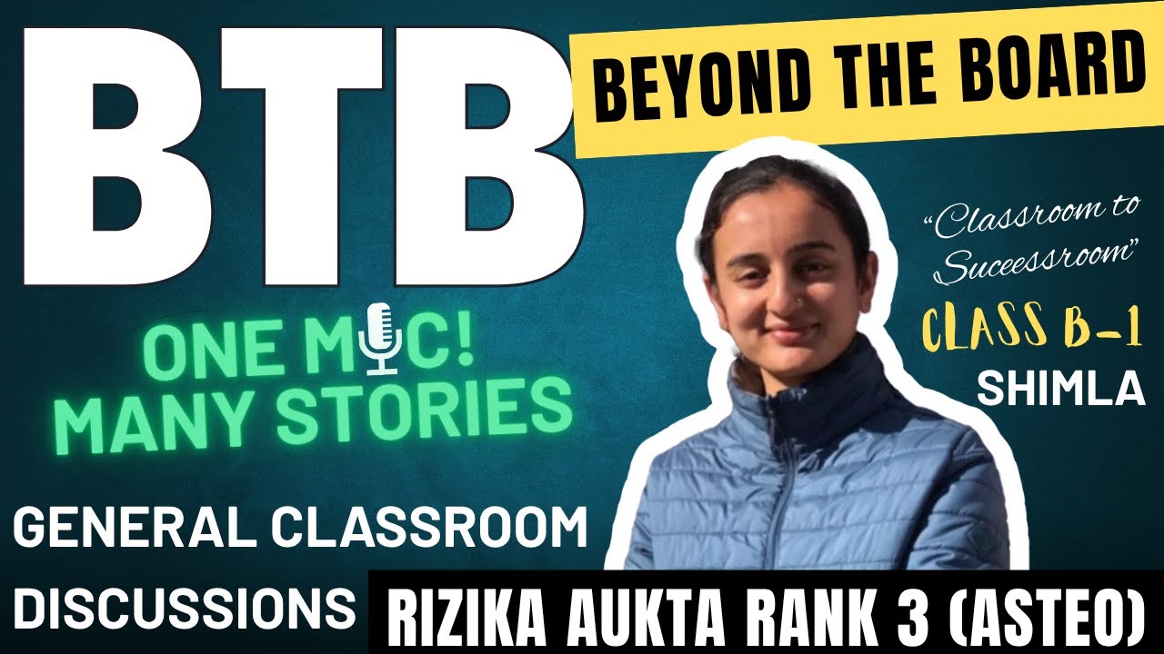 Rizika Aukta (ASTEO RANK 3, B1 Shimla) | Beyond the Board: Classroom to Success Room #hpallied