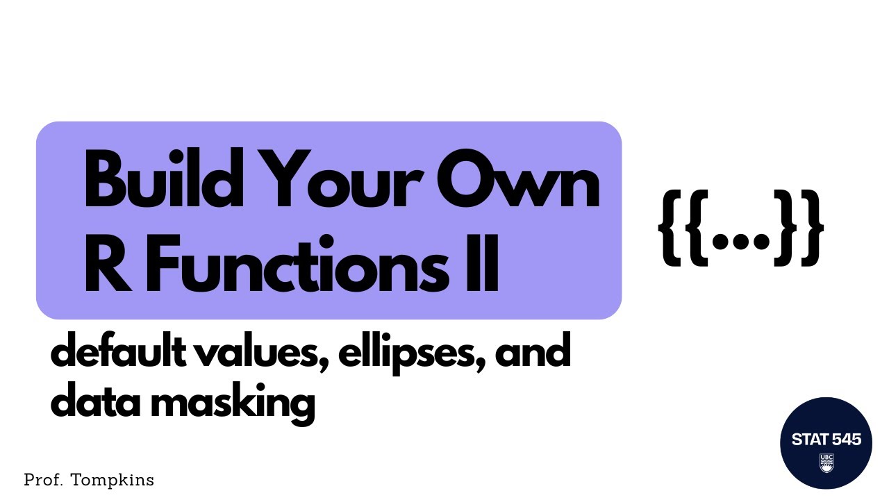 Create Your Own Functions in R (Part II): Default Values, Ellipses, and Data Masking