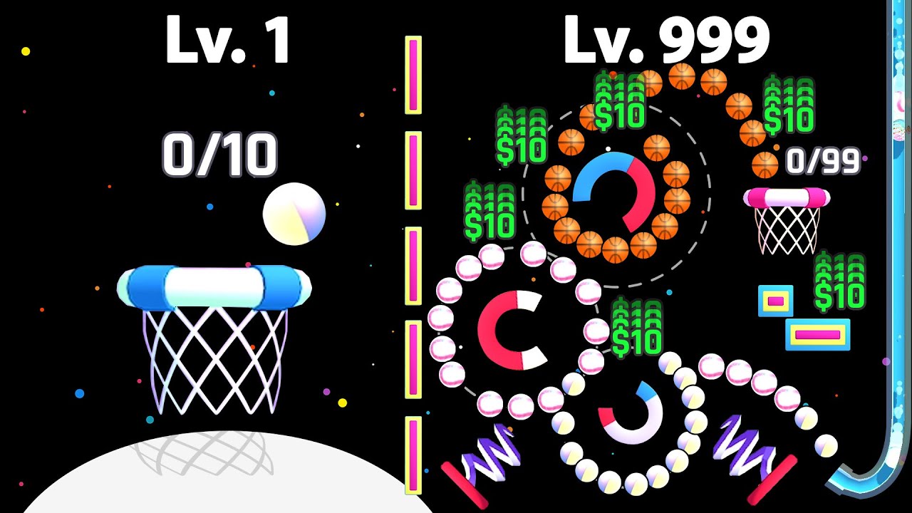 Free Idle Games - BALLS AND MAGNETS (Bounce & Collect)