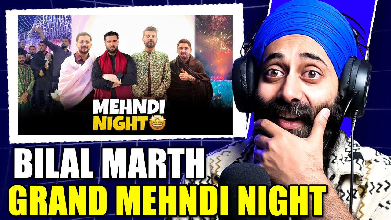 Grand Mehndi Event of Bilal Marth | PunjabiReel TV