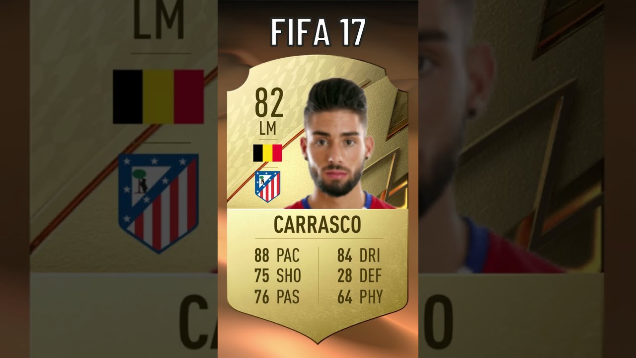 CARRASCO FIFA Evolution 🇧🇪 Fifa 14 - Fifa 23