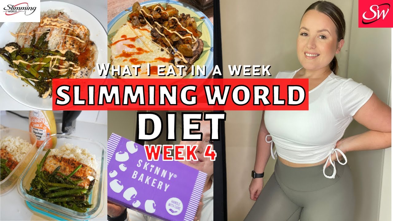 SLIMMING WORLD WEEK 4 | What I eat in a week, meal prepping & weekly WEIGH IN