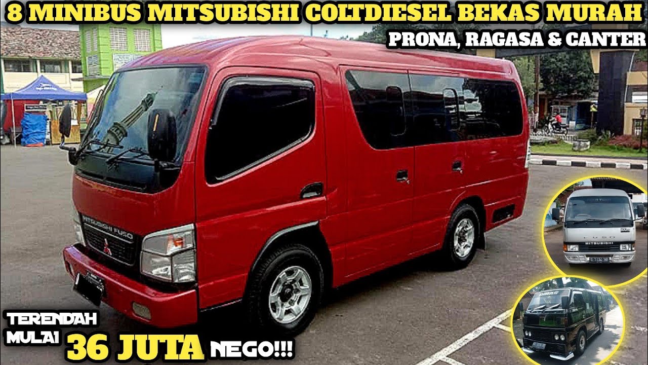 HARGA MITSUBISHI COLTDIESEL MINIBUS BEKAS || MULAI 36 JUTA || UPDATE 2022 || JUAL BELI MINIBUS