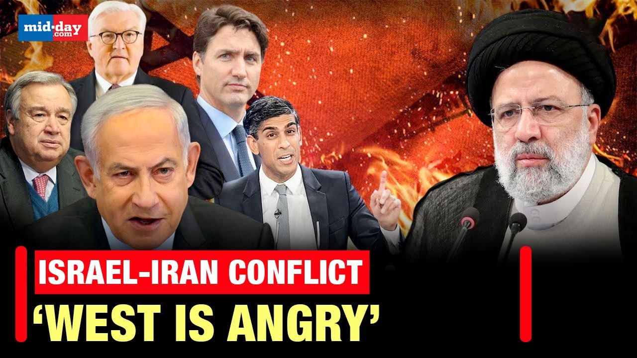 Israel-Iran Conflict: From UK PM to German Chancellor, World Leaders Condemn Iran's Attack on Israel