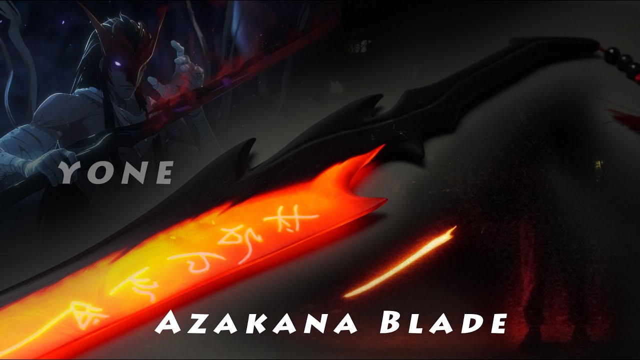 Using Risn to Make YONE’s Azakana Blade with LED in it