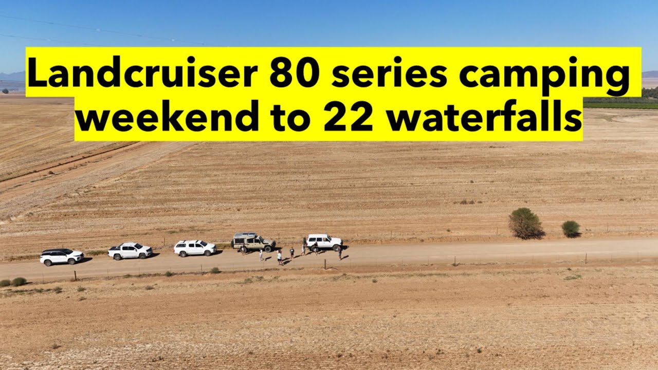 Landcruiser 80 series 22 waterfalls camp