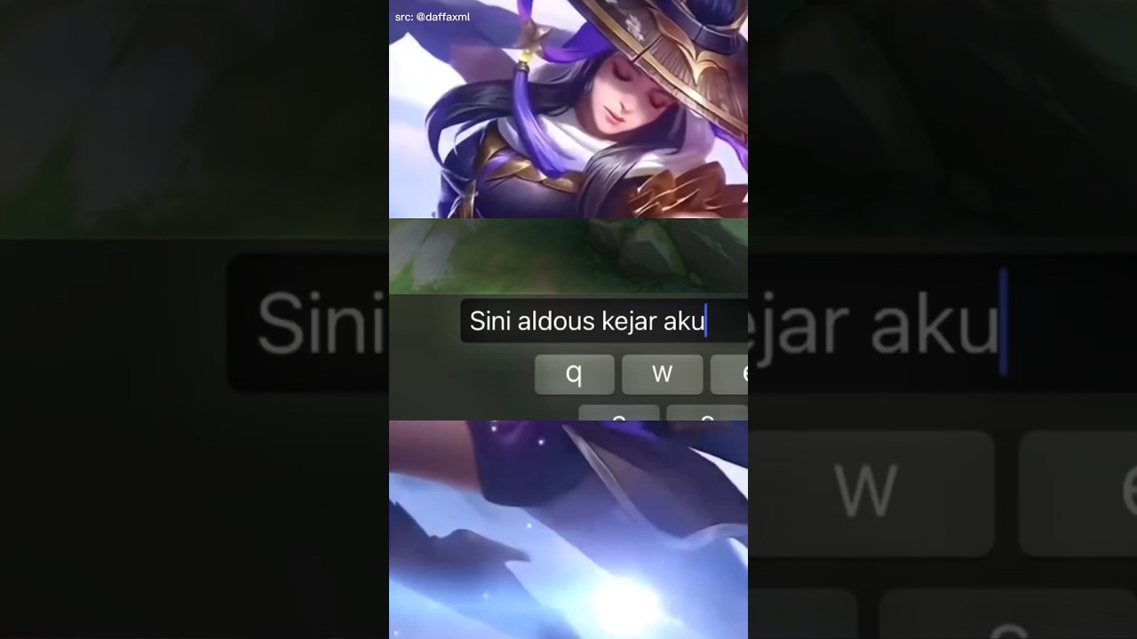 FANNY DAFFAXML DIKEJAR BALAPAN SAMA ALDOUS #fanny #freestyle #ml #mlbb #mobilelegends