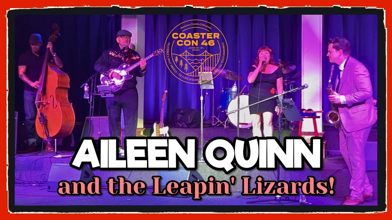 Aileen Quinn and the Leapin' Lizards at Santa Cruz Beach Boardwalk | June 20, 2025