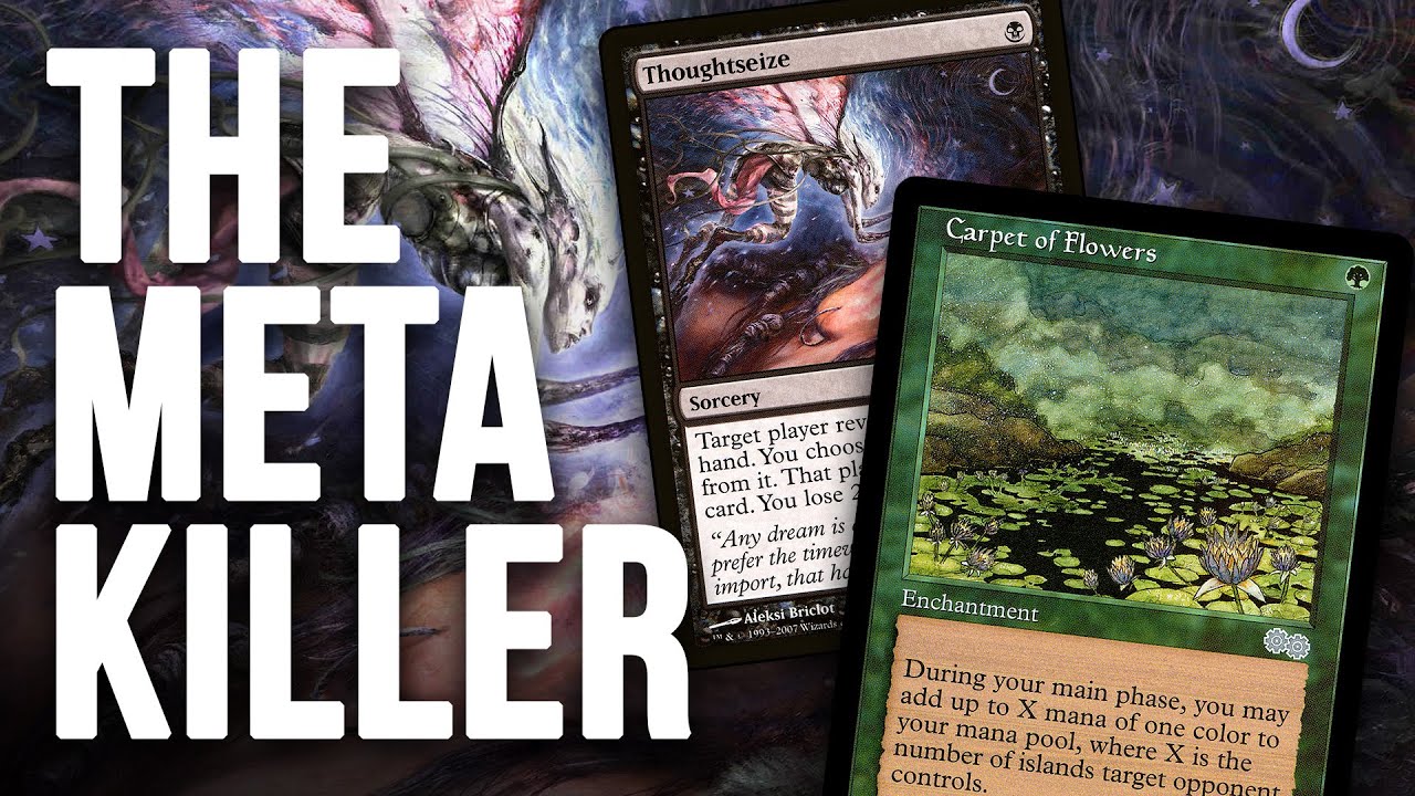 THE META KILLER? Legacy The EPIC Storm with Carpet of Flowers + Thoughtseize | Magic: The Gathering