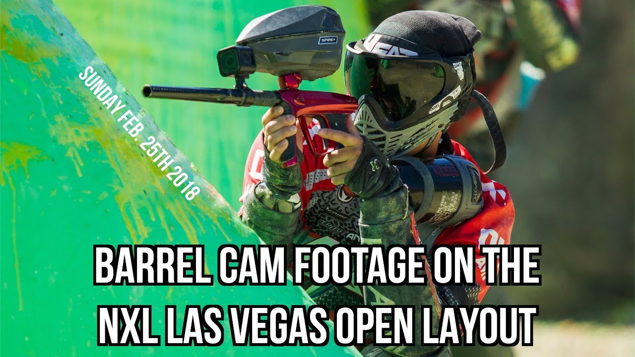BARREL CAM PRACTICE FOOTAGE ON THE NXL Las Vegas OPEN 2018 LAYOUT