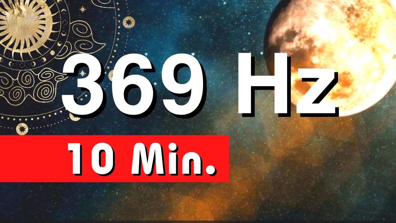 Nikola Tesla: 369 Hz Healing Frequency - 10 Minutes of Transformation - Pure Solfeggio Miracle Tone