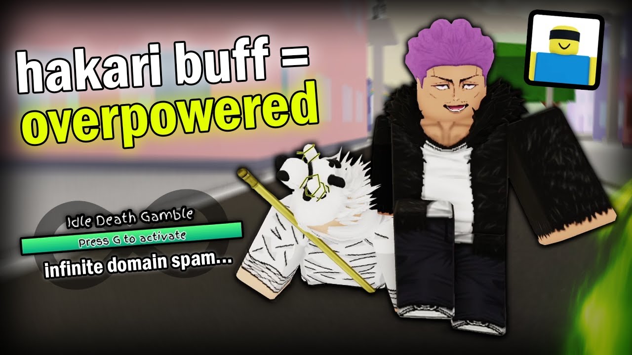 This BUFF lets Hakari SPAM Domain Expansion in Roblox Jujutsu Shenanigans...