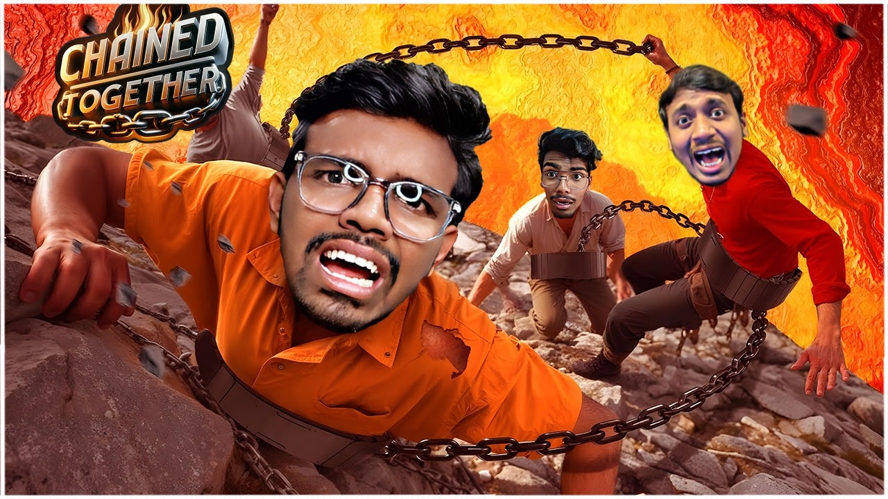 Chained Together 🤬| Ultimate Fun | Maddy Telugu Gamer