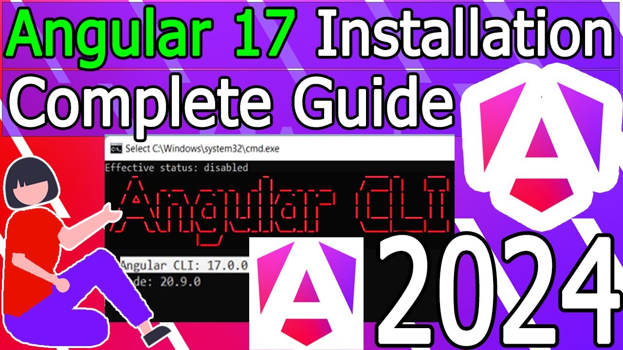 How to Install Angular 17 on Windows 10/11 [ 2024 Update ] Demo Angular Project | Complete Guide