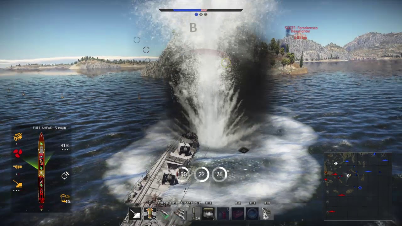 War Thunder - Type 1939 survives multiple bombs attacks