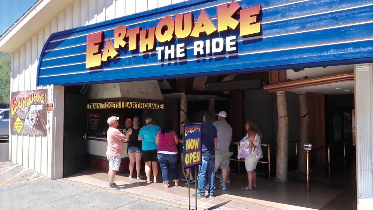 Earthquake The Ride - NEW Updates and Effects / Now Reopened / My Weirdest Ride Thru Ever