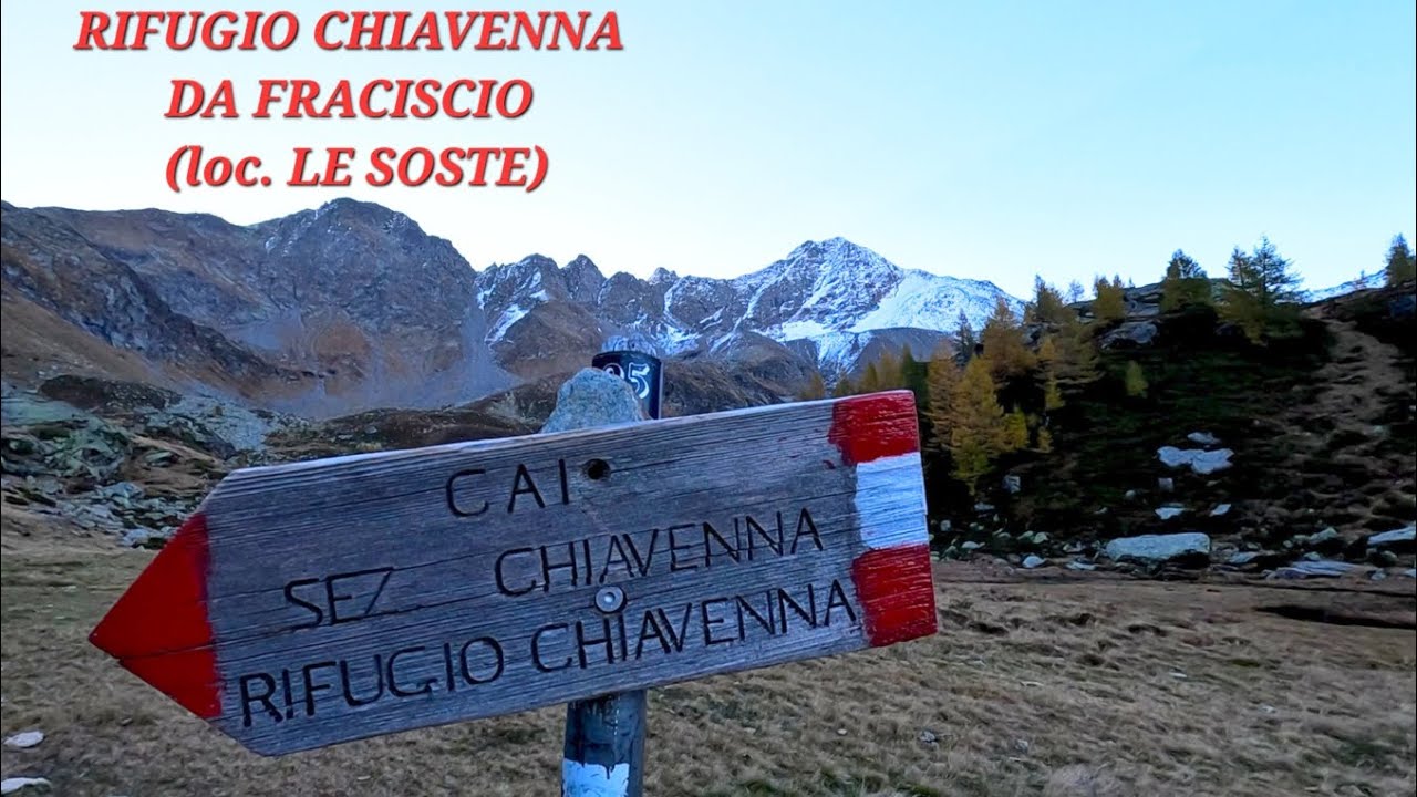 RIFUGIO CHIAVENNA  DA FRACISCIO 