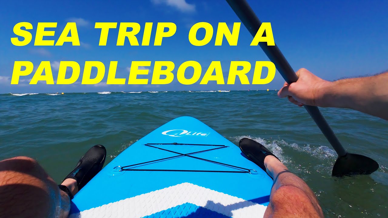 Relaxing Sea Trip On A Paddle Board ⎥4K video ⎥ASMR