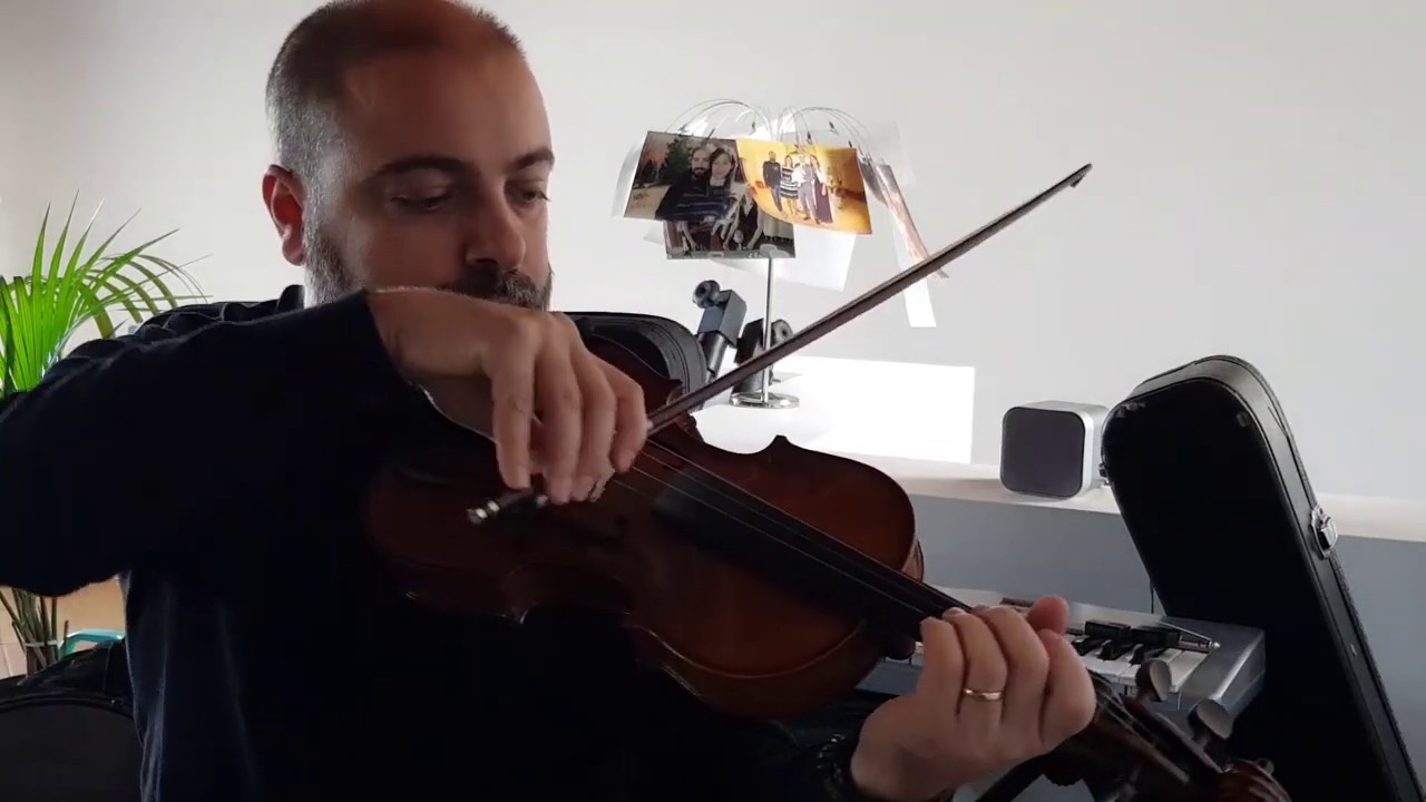 Lezioni di violino - 6 la scala di LA