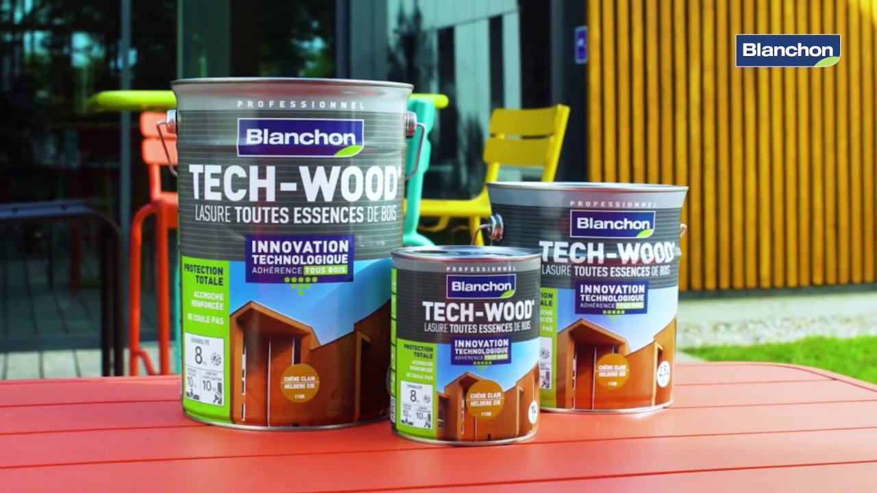Lasure Tech-Wood&reg; Haute Protection TOUS BOIS