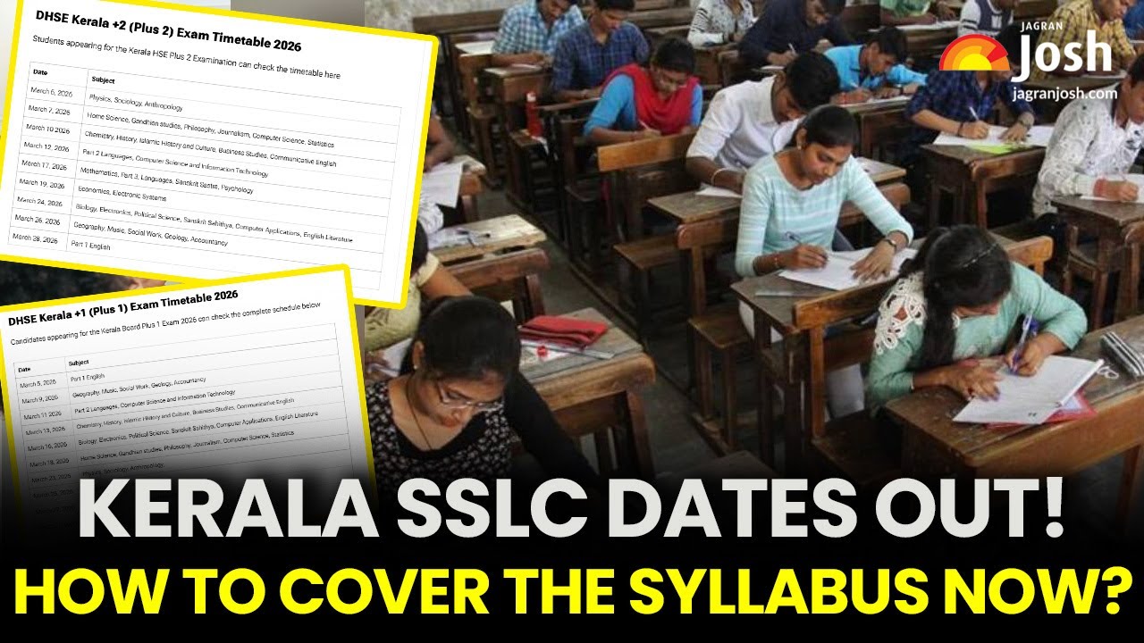Kerala SSLC 2026 Board Exam Dates Out: How to Strategically Plan Your Syllabus