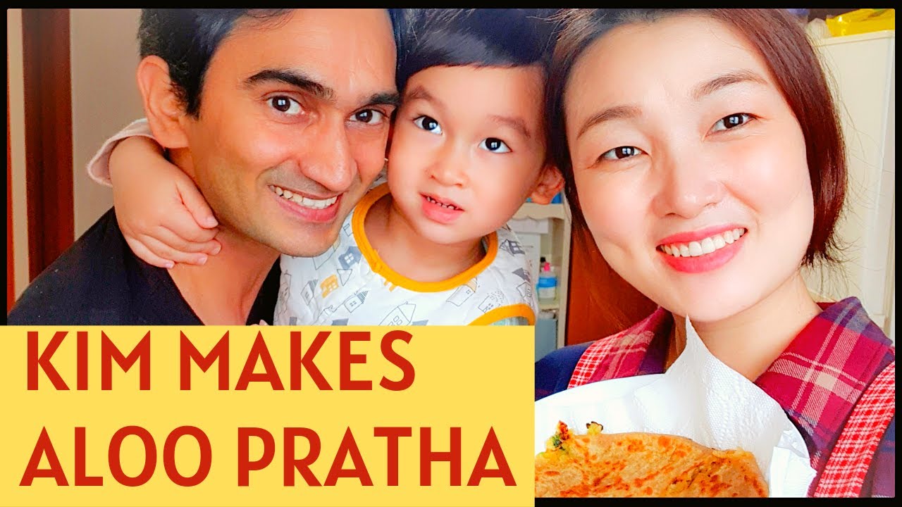 Kim Makes Aloo Paratha ㅣLife in South Korea