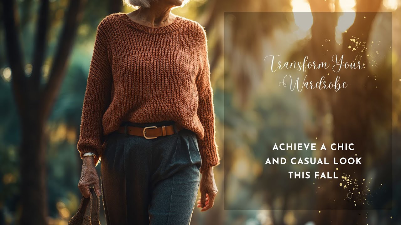 Transform Your Wardrobe: Learn How to Achieve A Chic and Casual Look This Fall From Women Over 60 🤫