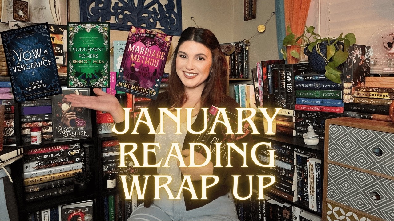 January Reading Wrap Up✨all the books I read in January #booktube #reading #readingupdate