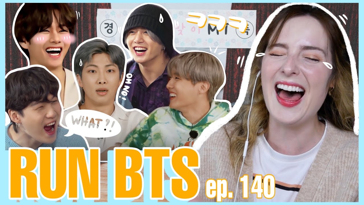 REACTING TO RUN BTS EPISODE 140 | CATCHING UP ON BTS | REACTION