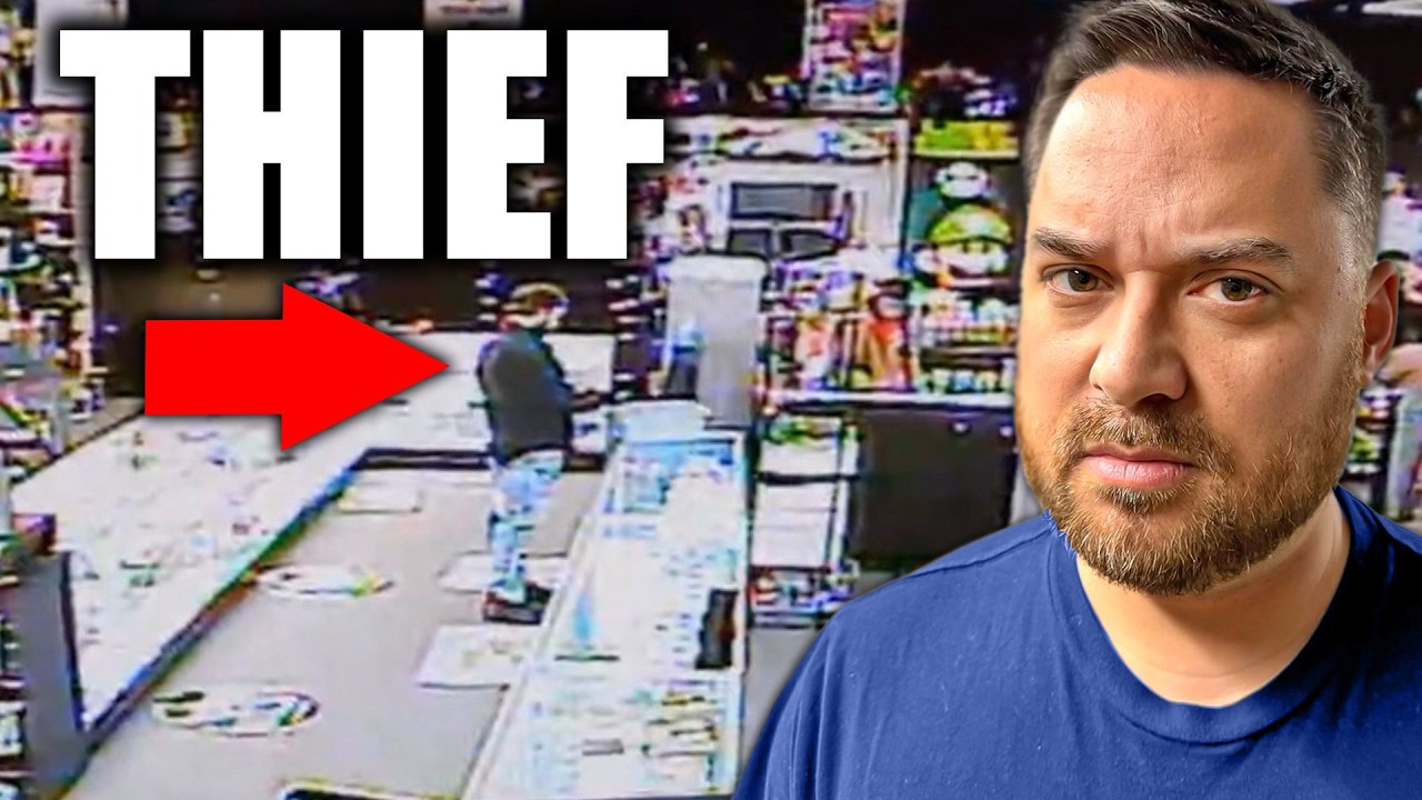 My Game Store was ROBBED.. (Caught on Camera)
