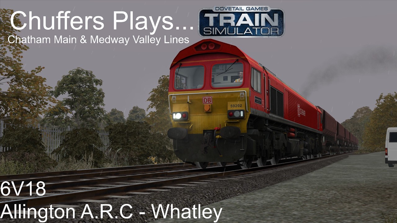 Chuffers Plays TrainSim Classic   Chatham Main & Medway Valley Lines   6V18