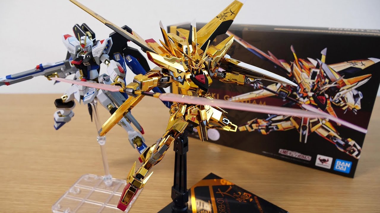 真空蒸着メッキによる黄金が凄すぎる！METAL ROBOT魂 アカツキガンダム（オオワシ装備）レビュー【機動戦士ガンダムSEED DESTINY】