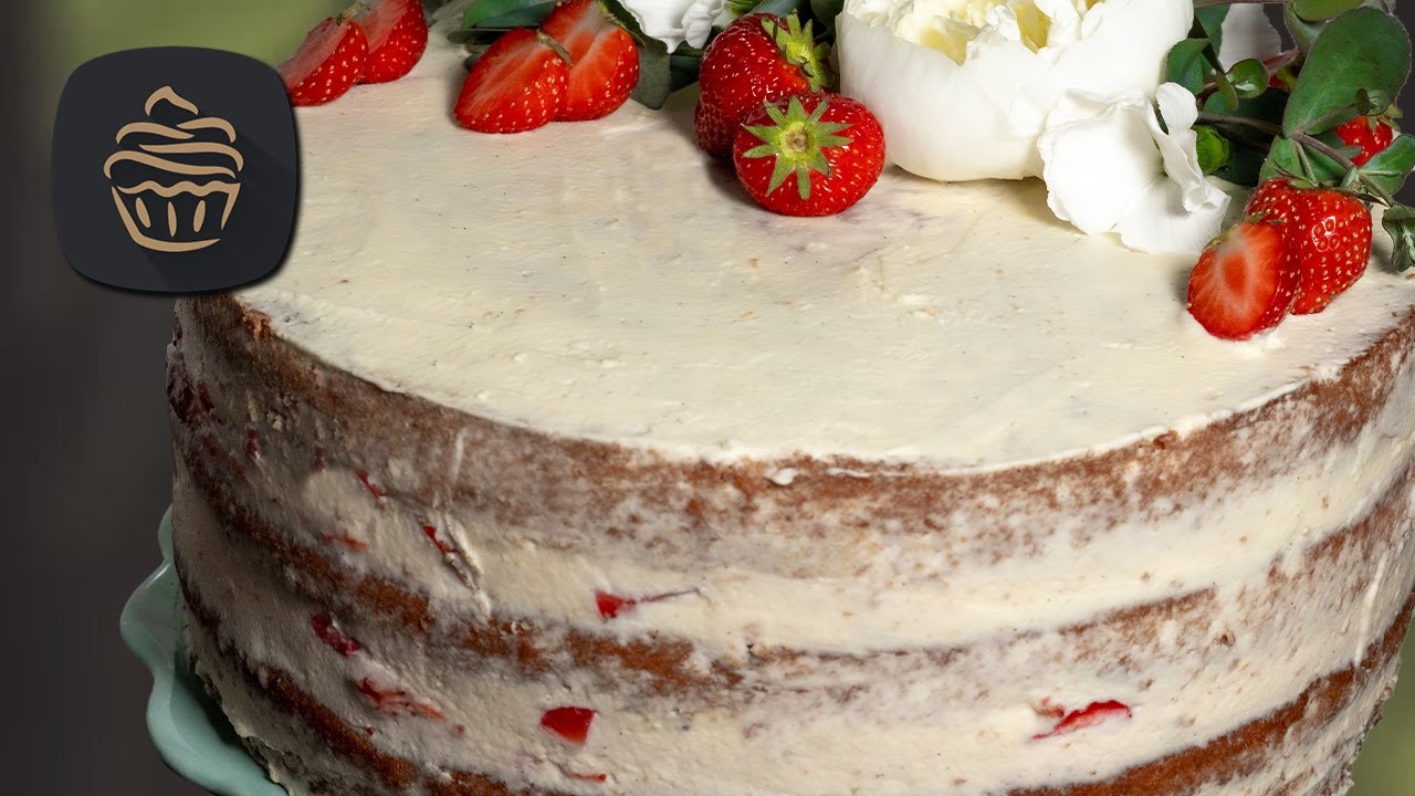Das Geheimnis dieser Torte liegt in der Mascarpone-Vanille-Creme! 🤫🍓