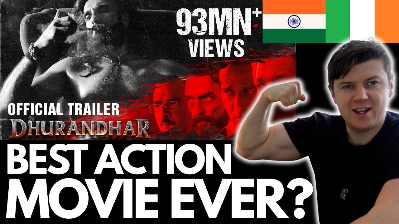 🇮🇳Официальный трейлер фильма «Дхурандхар» — 🇮🇪Реакция ирландцев